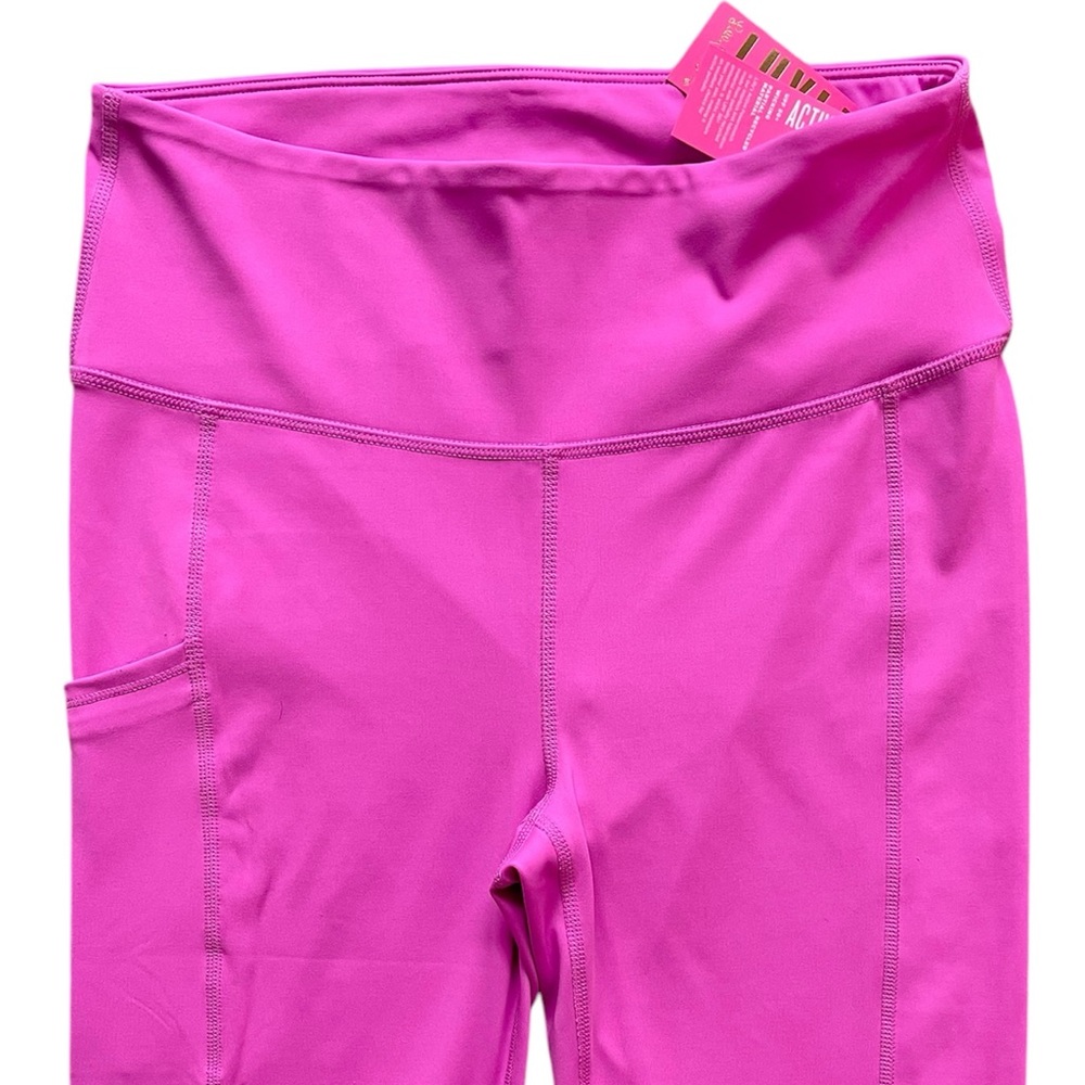 *NWT* UPF 50+ Luxletic 24" Weekender High Rise Legging Wild Fuscia - Picture 7 of 16